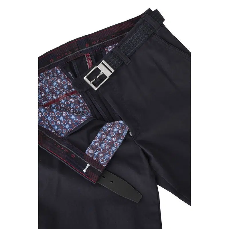 Pantalon MENS Madrid-U permacolor marine 4900Med – Image 5