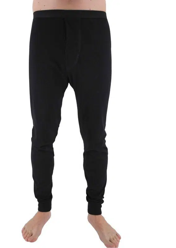 caleçon long homme 100% coton EMINENCE 5E82 noir