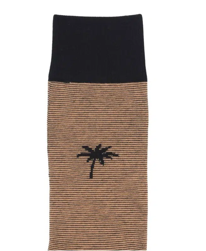 Chaussettes coton palmier orange LABONAL – Image 2