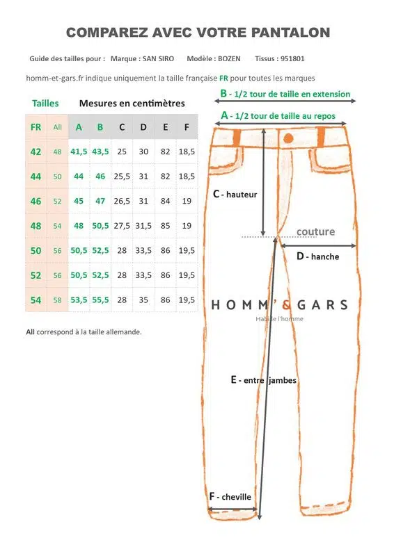 Pantalon SAN SIRO Bozen kaki 951801ss – Image 4