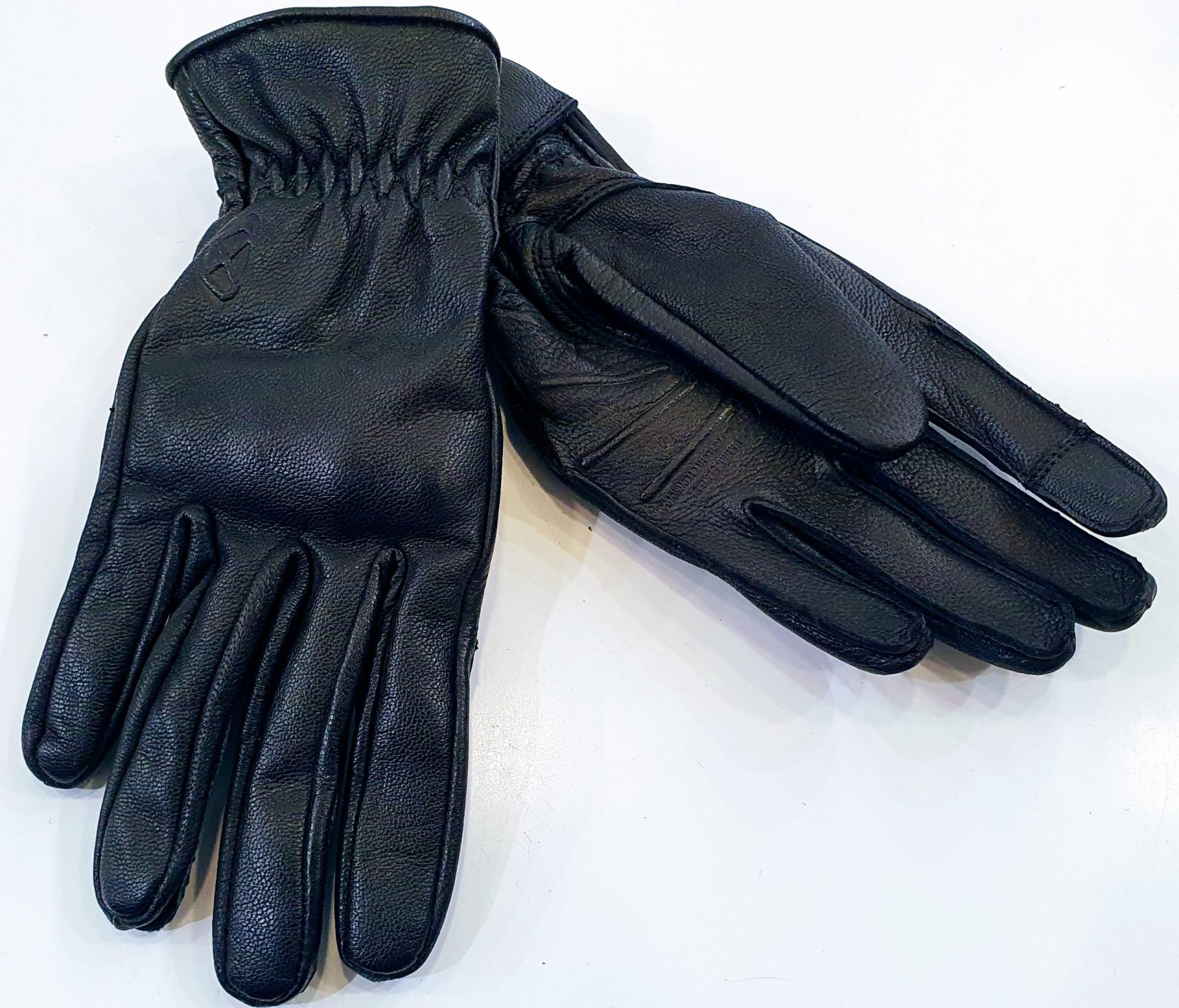 Gants moto Femme – 1/2 saison / Borrega cuir noir – Image 3