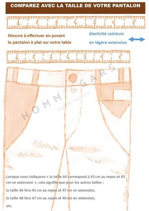 Pantalon MENS Madison jaune paille 4811Men – Image 4