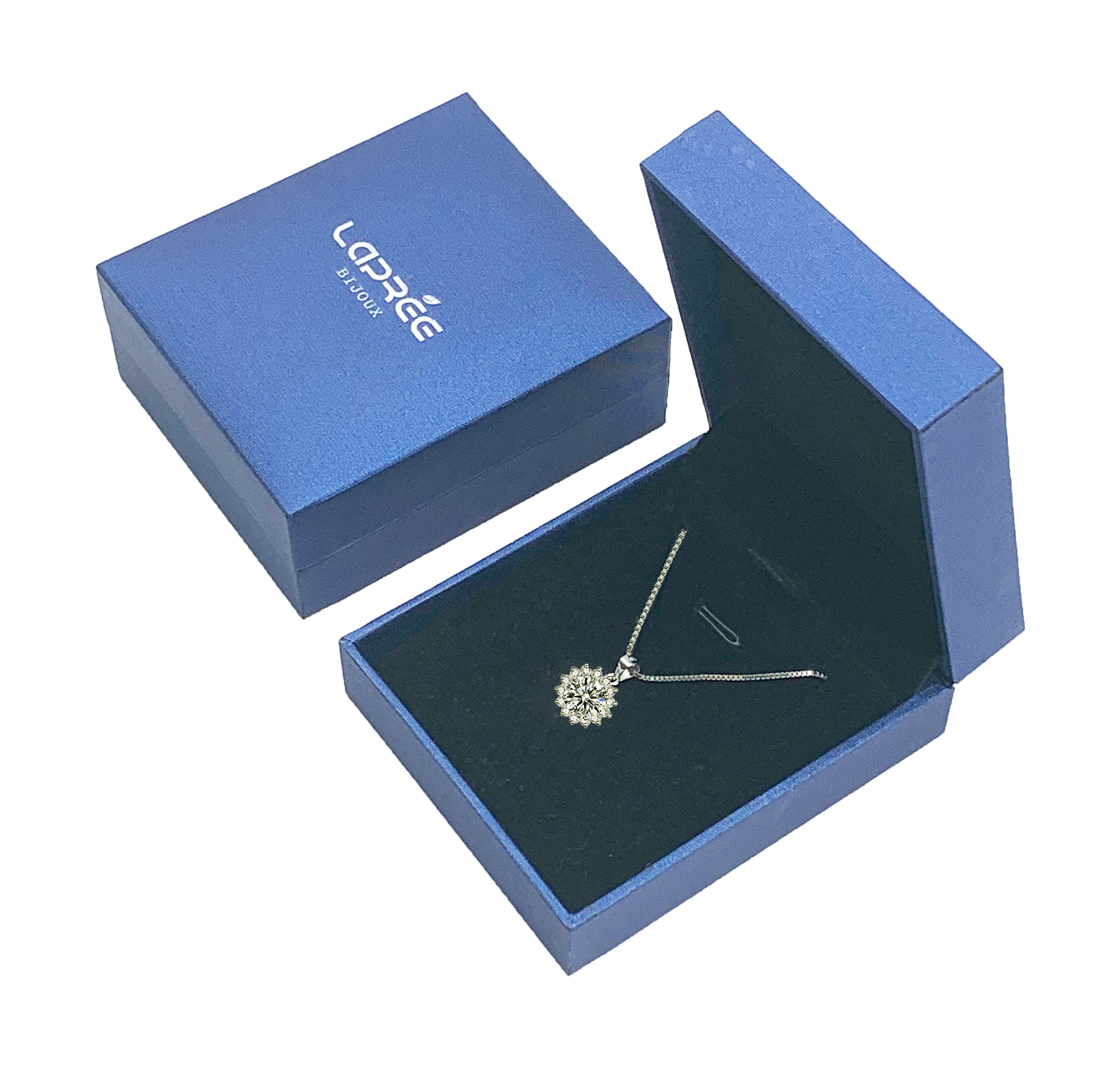 Collier Femme en Argent 925 Pendentif Zircone – Image 3