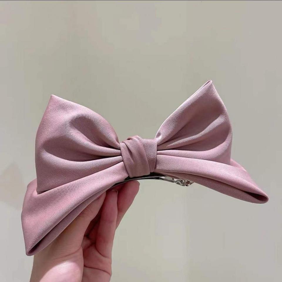 Barrette à cheveux nœud
