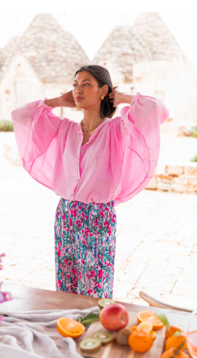 CHEMISE OVERSIZE MODELE BIANA ( 10 Couleurs) – Image 2