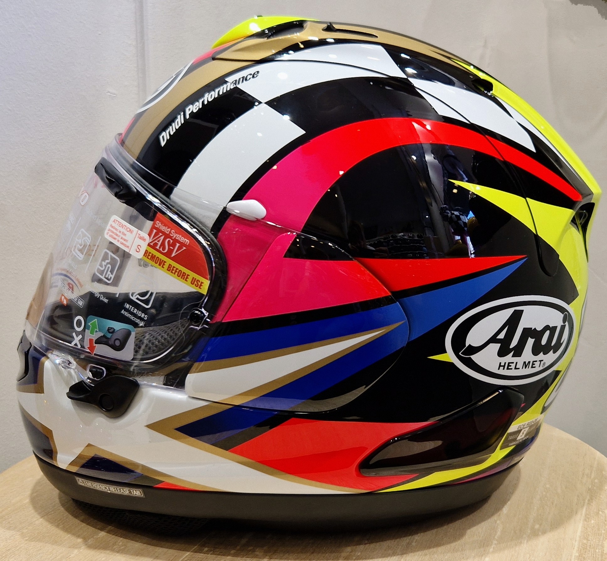 Casque Arai RX-7V EVO – Schwantz 30 – Replica – Image 2