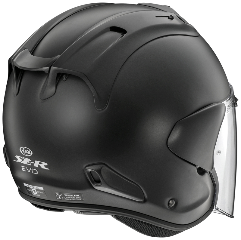 Casque Arai SZ-R VAS EVO Frost Black (NOIR MAT) – Image 3
