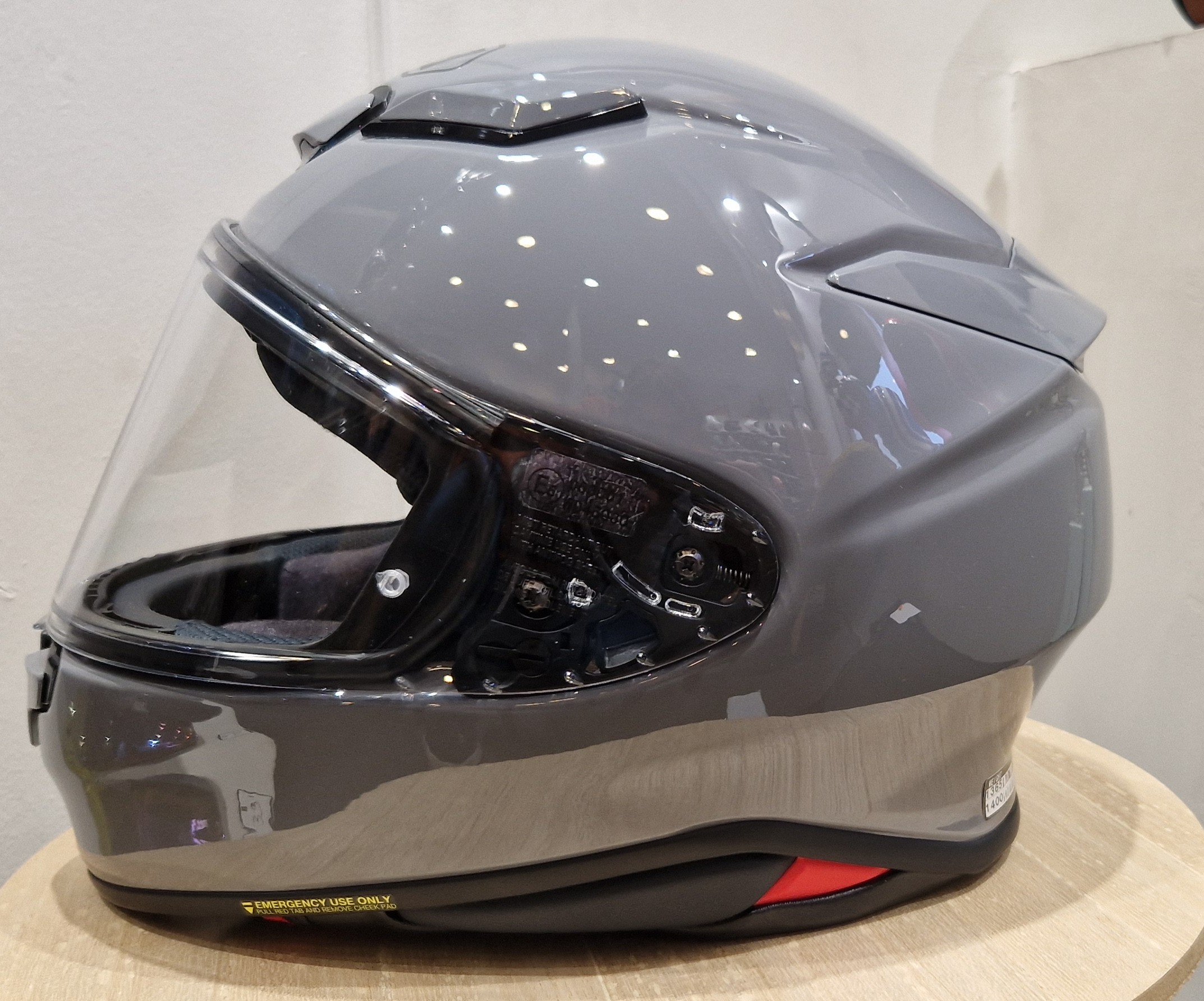 Casque SHOEI NXR-2 Basalt Grey (Gris nardo) – Image 2