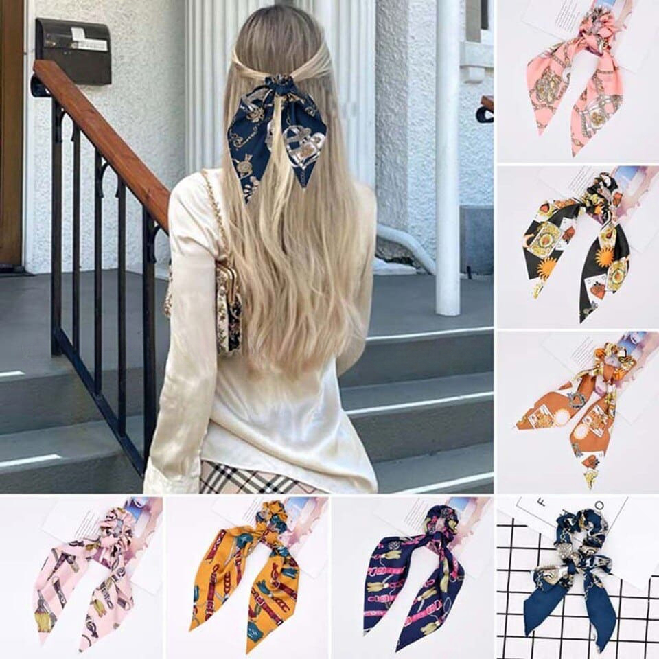 Chouchou bandana cheveux