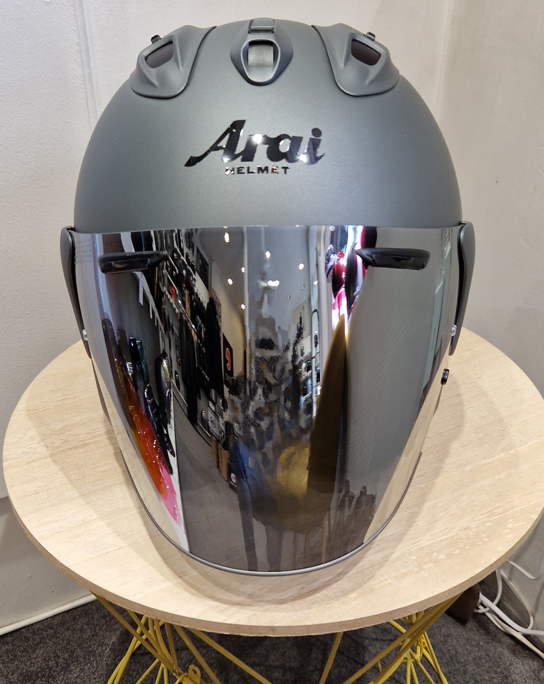Ecran Arai SZ-R VAS – VAS EVO Iridium SILVER – Image 2