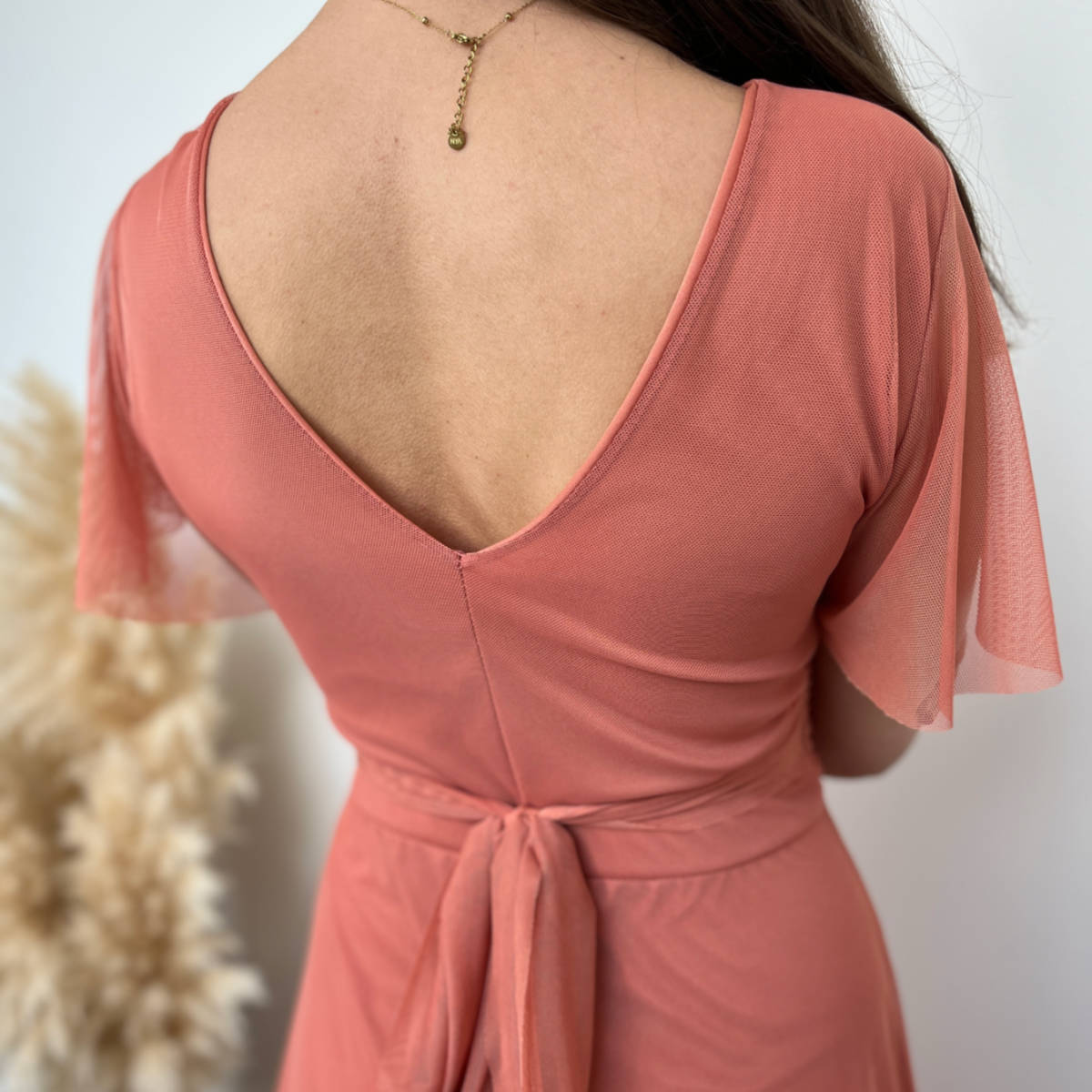 ROBE VOILE TERRA COTTA – Image 3