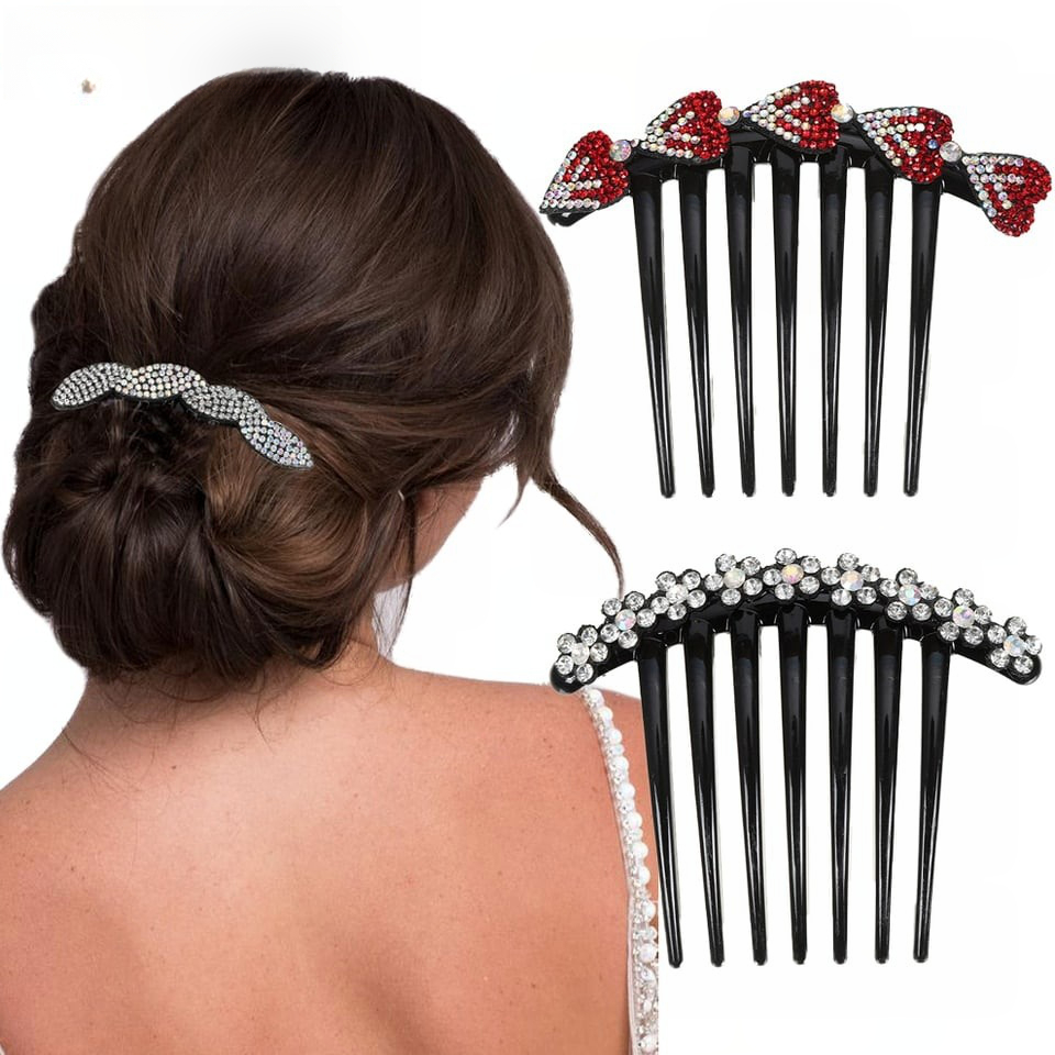 Peigne cheveux mariage vintage