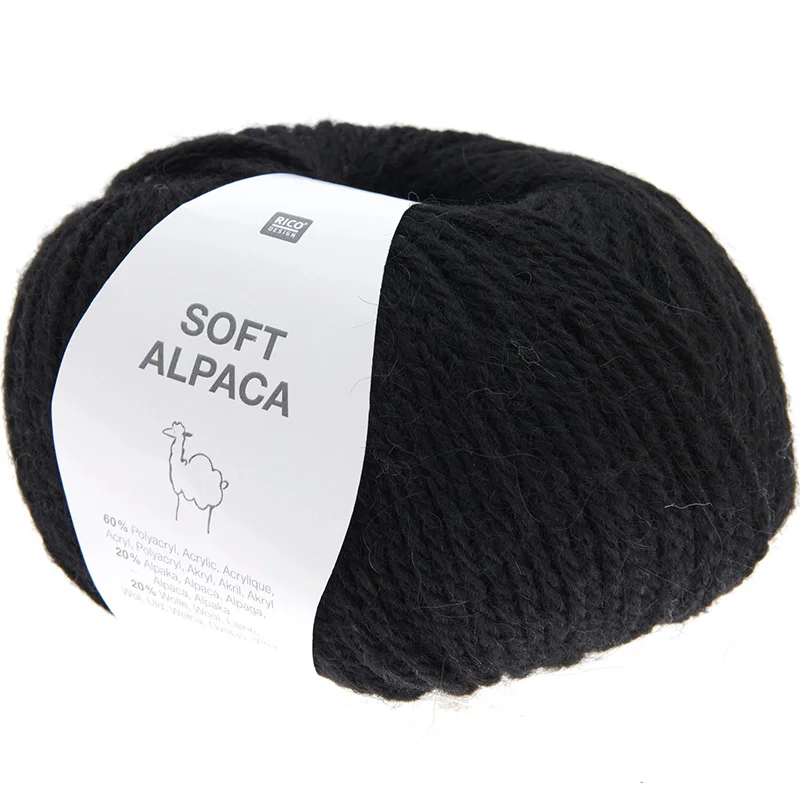 Soft Alpaca Noir – Rico design