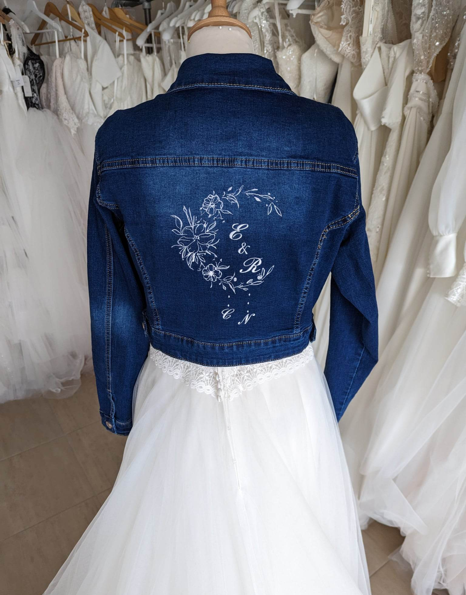 Veste en jean personnalisable – Image 5
