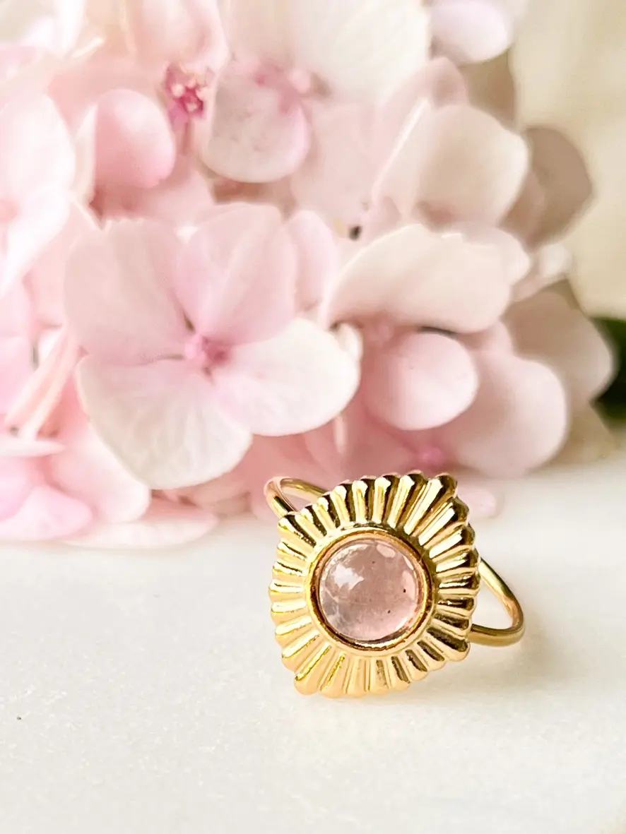 Bague pierre naturelle « Spectra »