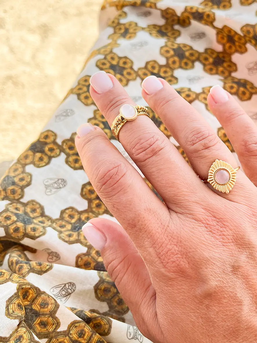 Bague pierre naturelle « Spectra » – Image 3