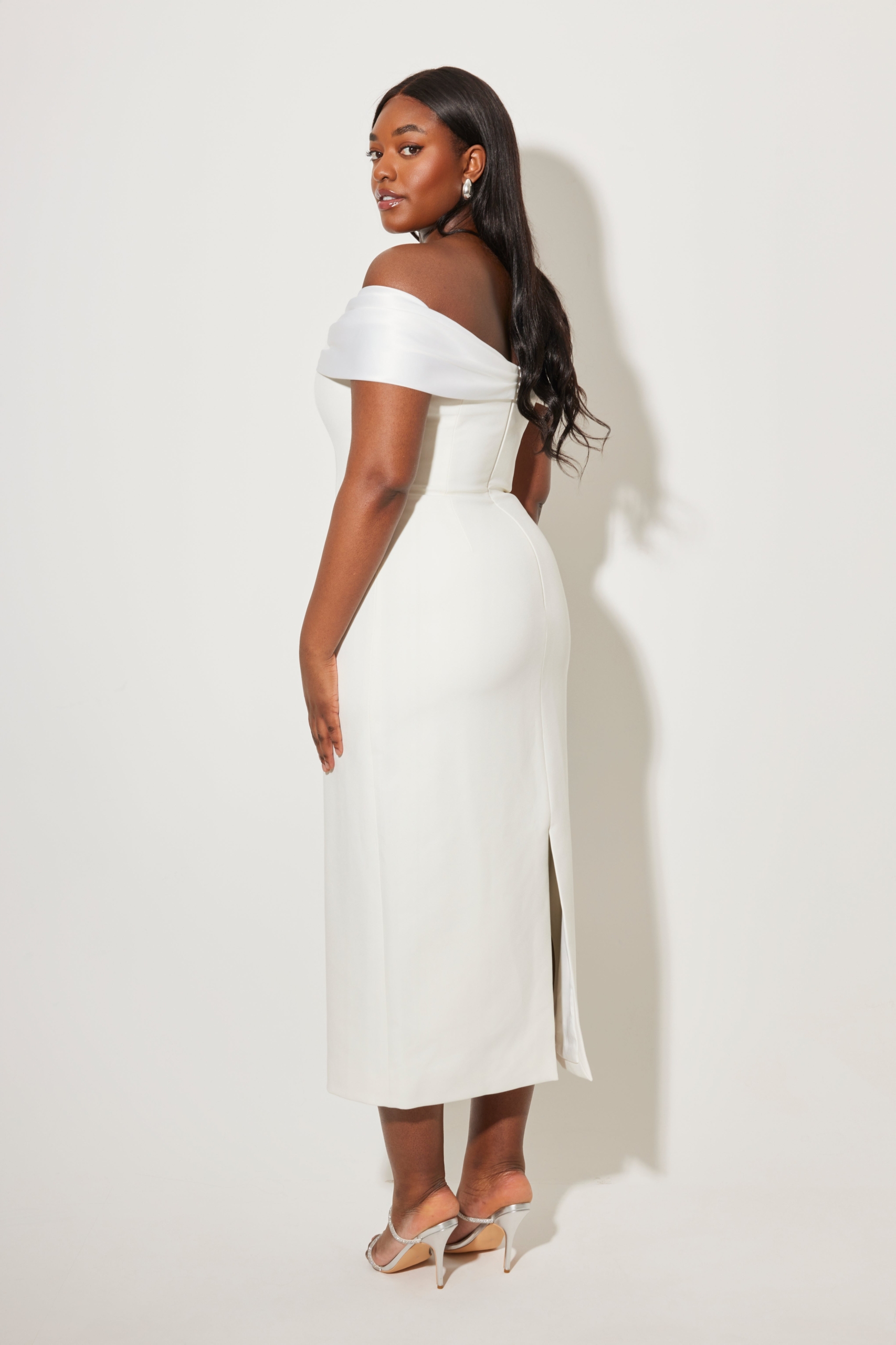 Bow Midi Dress – Image 4