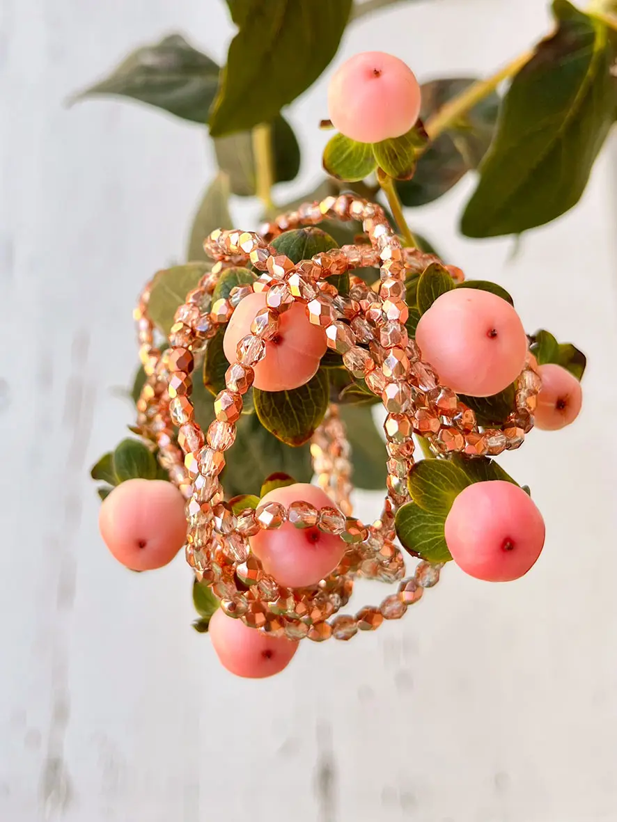 Bracelet collier Rose Gold – Image 3