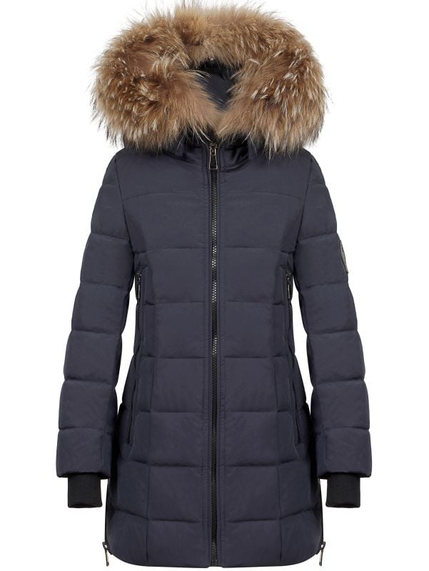 Halflange winterjas meisjes Sky kids blauw Versano – Image 3