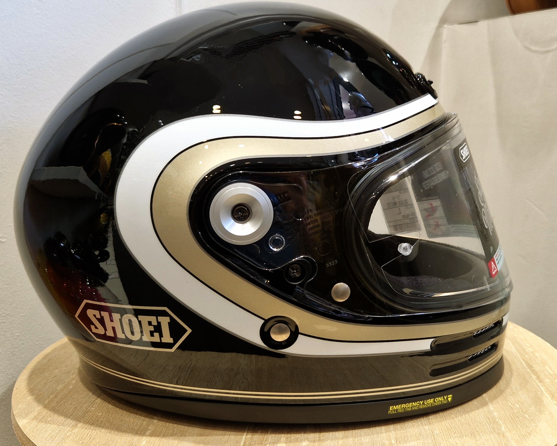 Casque SHOEI Glamster 06 BIVOUAC TC9 Noir – Image 2