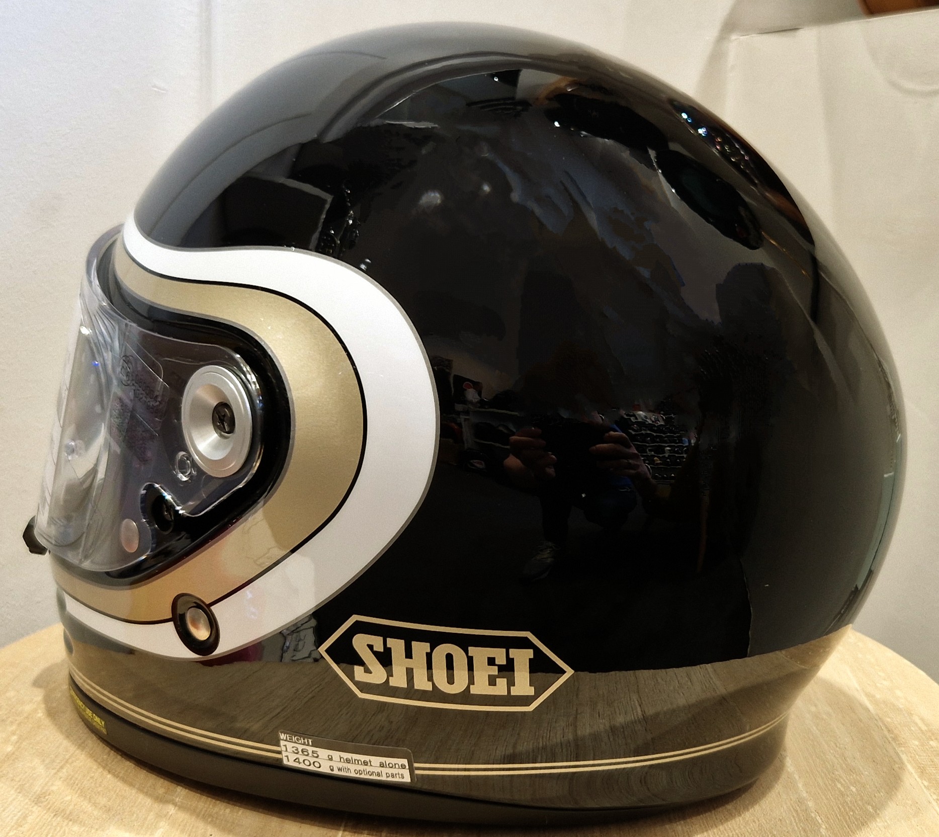 Casque SHOEI Glamster 06 BIVOUAC TC9 Noir – Image 3