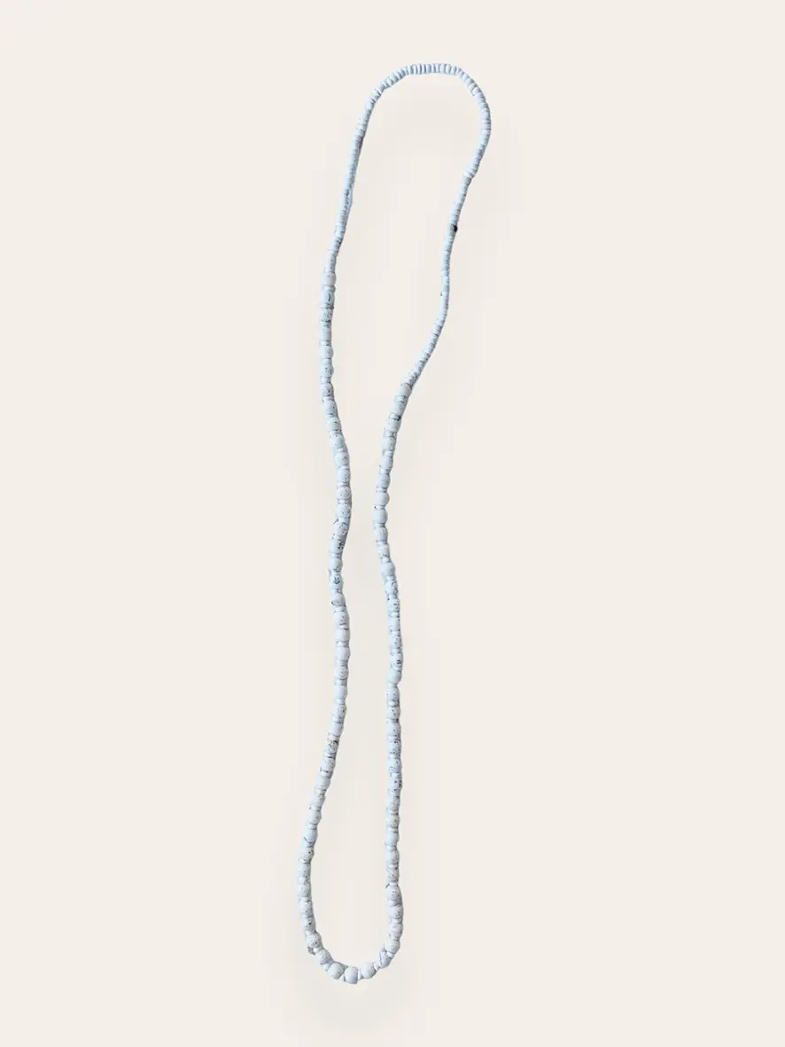 Collier sautoir Howlite et Coco – Image 2