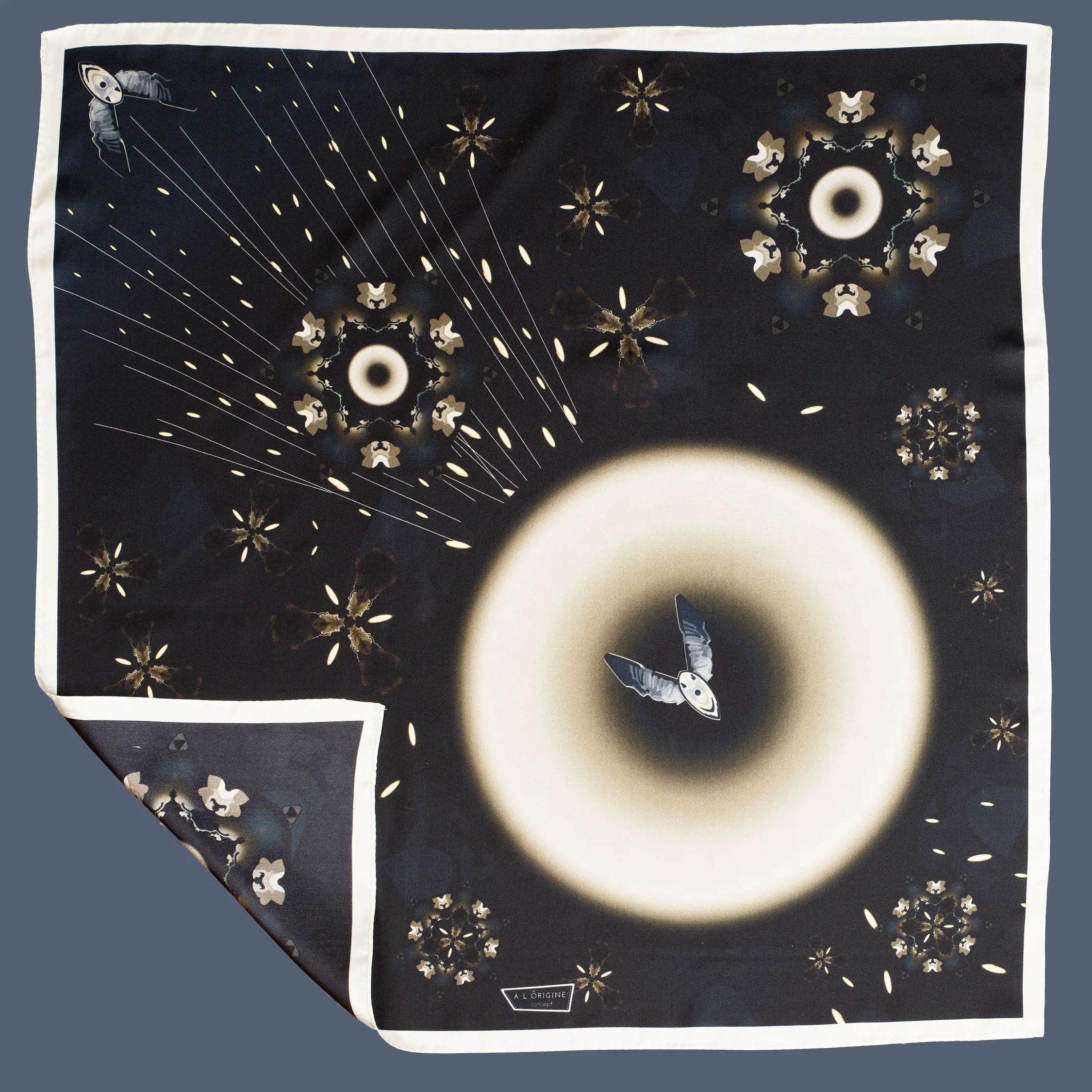 Foulard soie Bandana Eclipses – Image 3