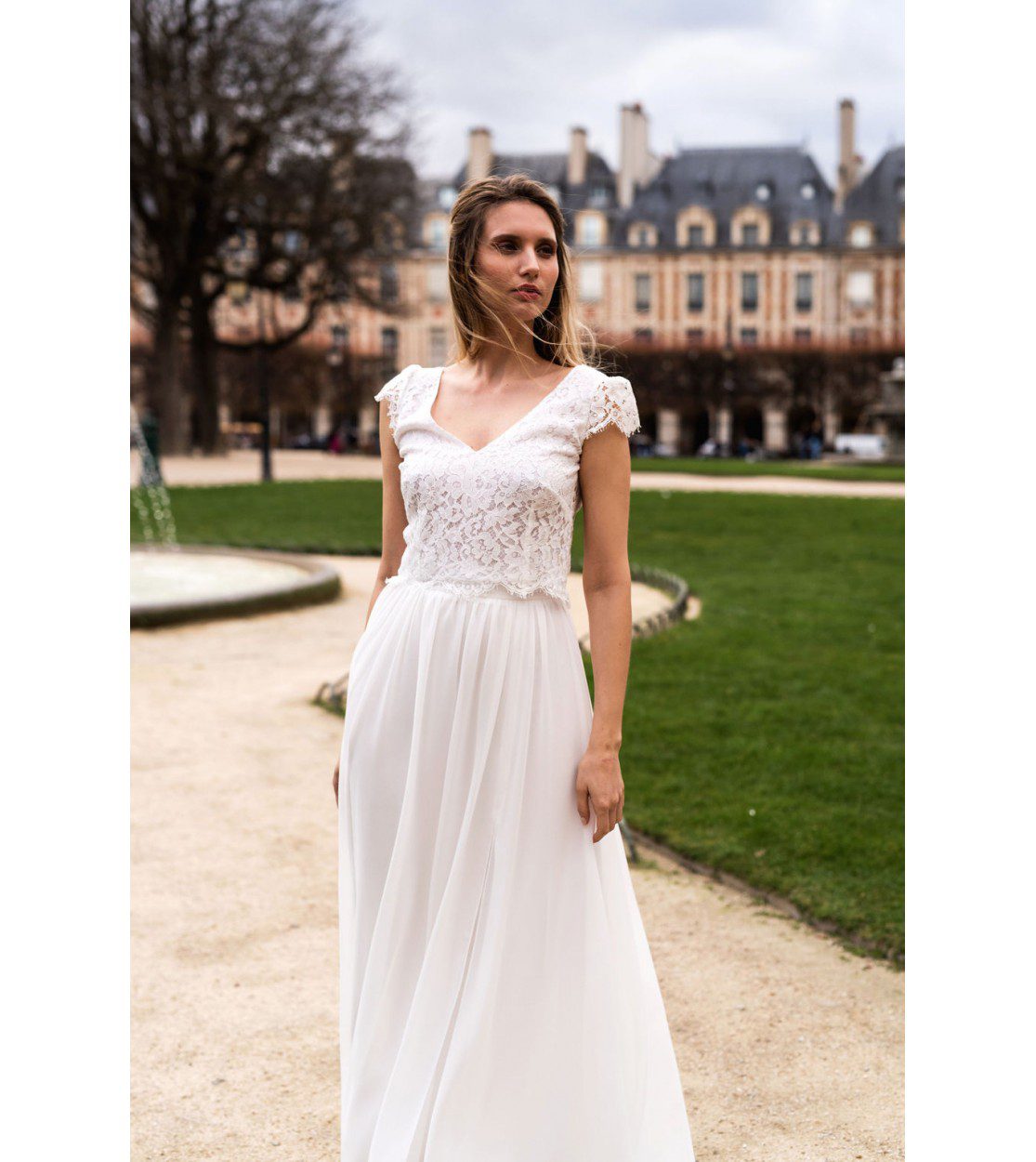 Jupe mariage longue New Delhi – Image 2