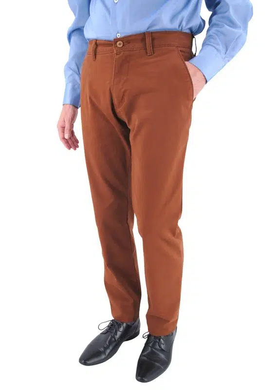 Pantalon homme PIONEER Robert Mégaflex rouille