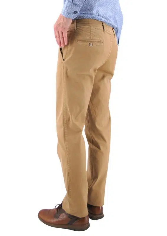 Pantalon homme coton LCDN beige Arex83