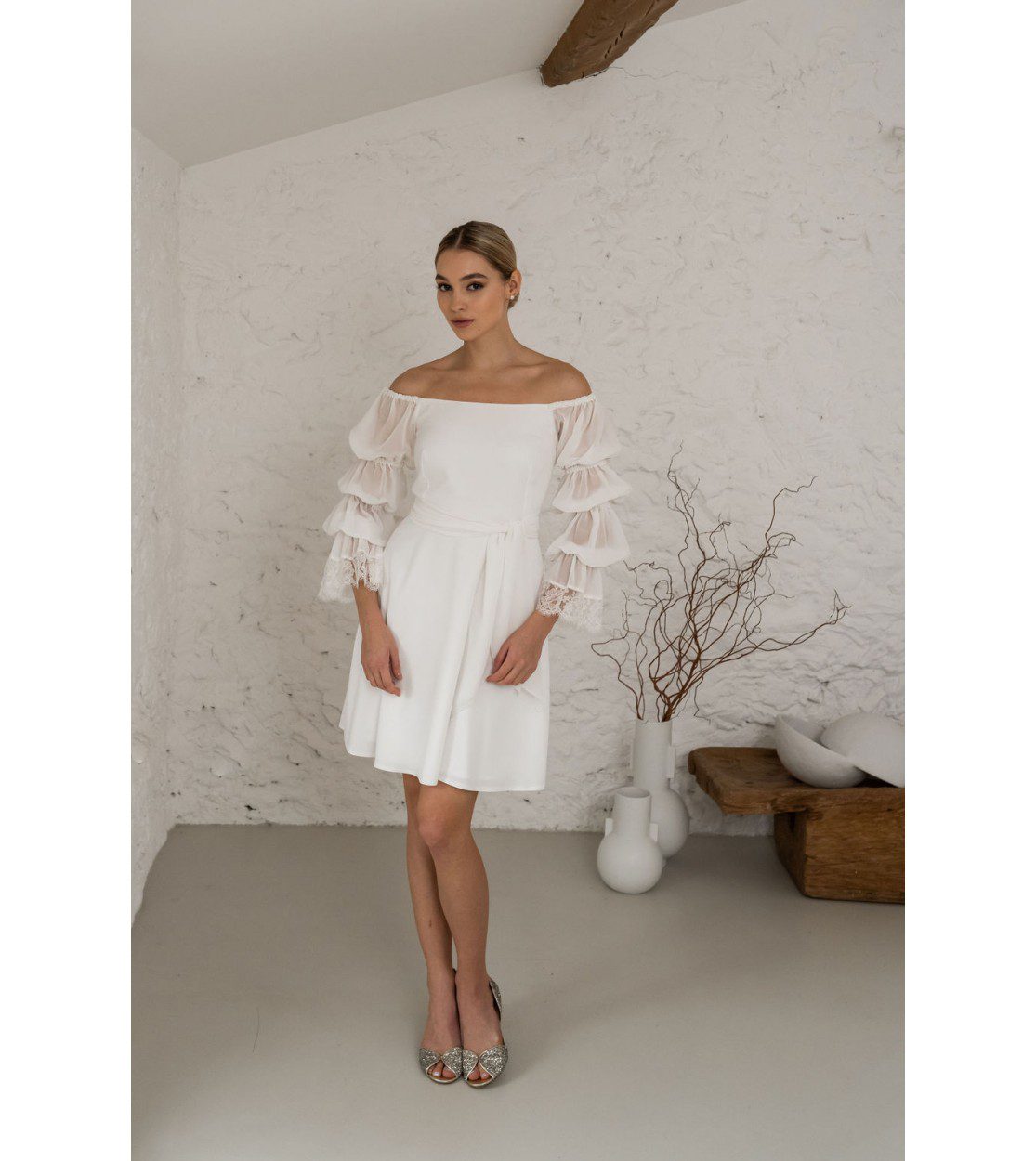 Robe de mariée courte Nina – Image 6