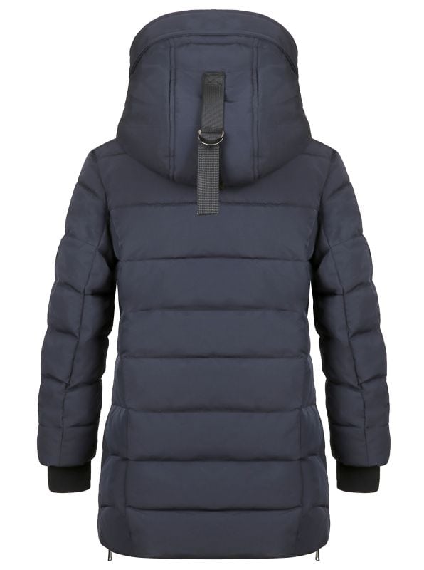 Halflange winterjas meisjes Sky kids blauw Versano – Image 2