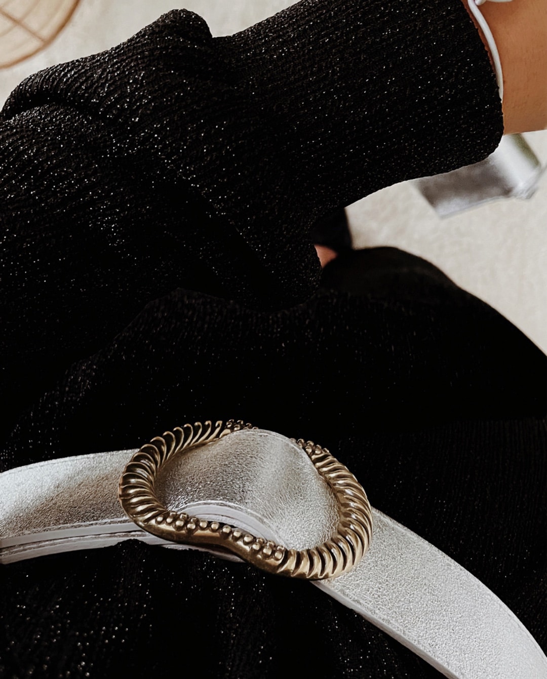 Combinaison Pantalon Noire Pailletée Fiesta – Image 5