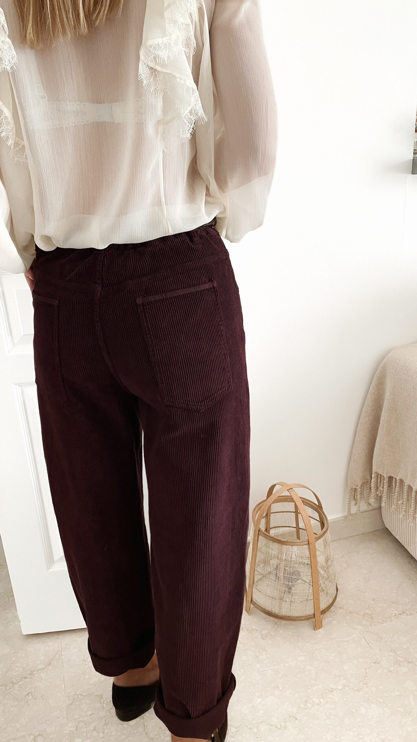 Pantalon Ballon Bordeaux Hugo – Image 7
