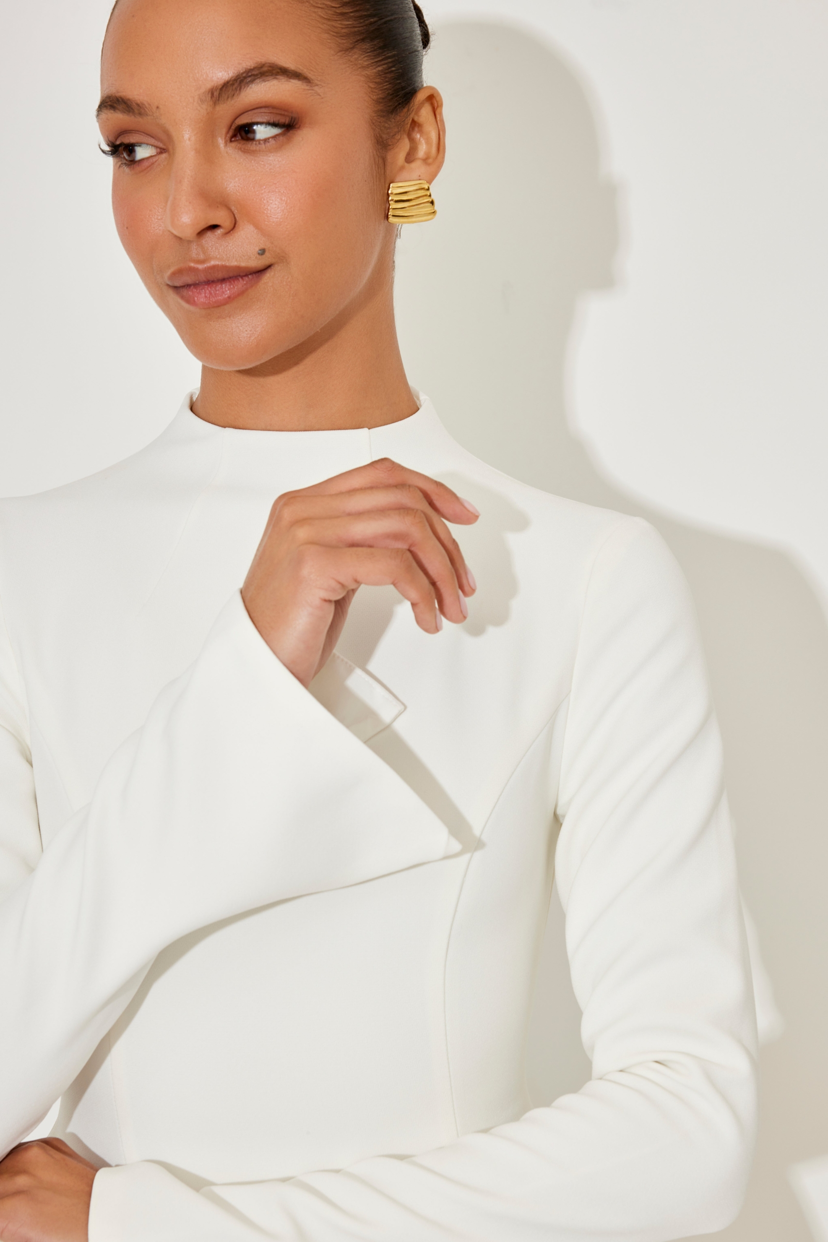 Split Sleeve Mini Dress – Image 3