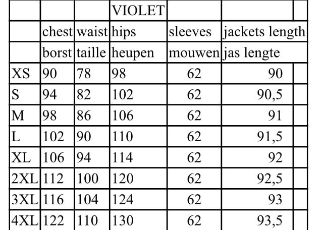 winterjas mantel dames Versano Violet rood – Image 6